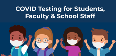 school testing banner