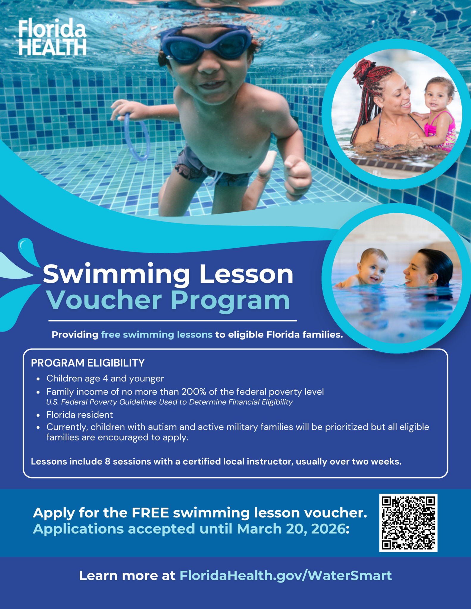 Swimming Lesson Promo Swimming Lesson Voucher Program - Florida Department of Health in ...