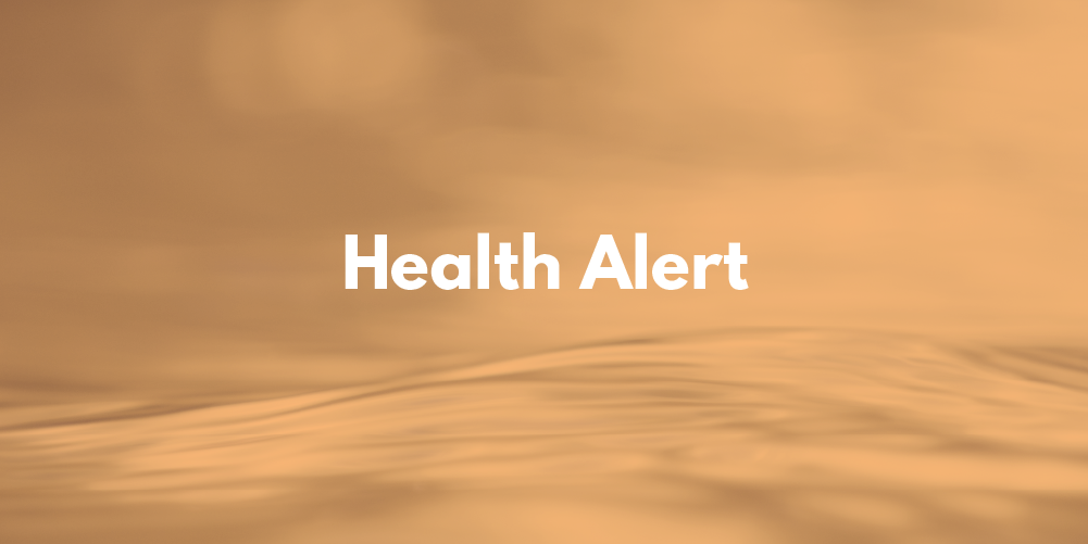 Image reading: Health Alert